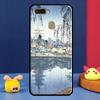 Ukiyo-e Japanese Style Art Case For Oppo A98 A78 A58 A15 A16 A17 A5 A9 A91 A52 A72 A76 A96 A74 A94 A54 S A57 A77 Cover