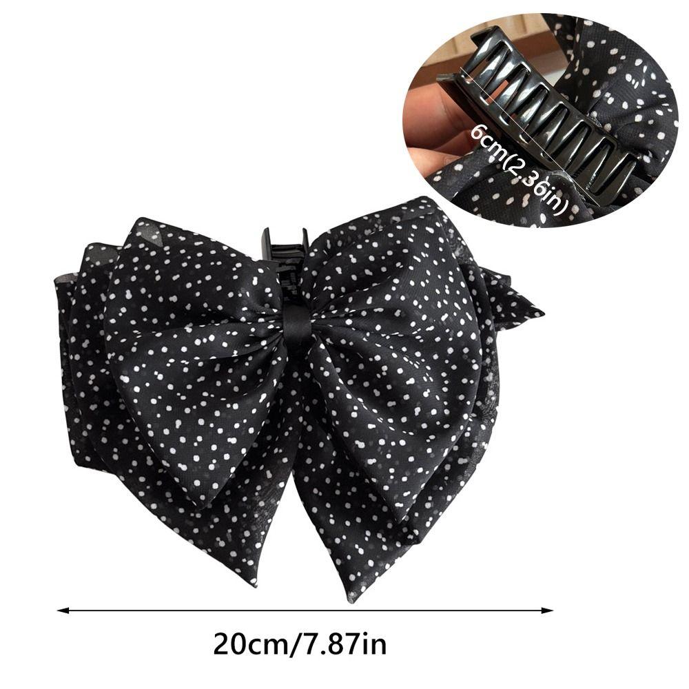 Hair Accessories Hair Claw Clip Chiffon Shinning Clip New Fashion Hair Ribbons Gifts