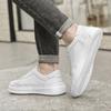 Fashion Classic White Sneakers for Men Comfort Genuine Leather Sneakers Skateboarding Sports Shoes Men Trainers Men White Shoes
