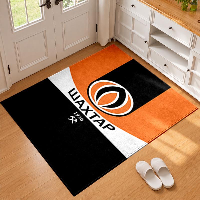 FC Shakhtar Donetsk Carpet Door Mat for Living Room or Bedroom Protective Mat Under Chair Office Decoration Christmas Gift Birthday Present