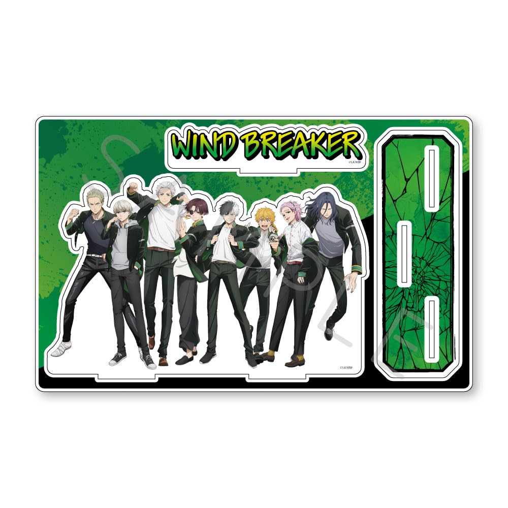 

TV Anime 2nd Edition Big Acrylic Stand SA WIND BREAKER [Assemble]