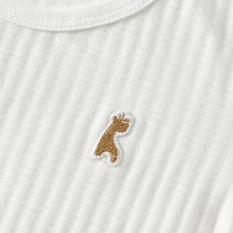 Tongtai Unisex Bawełniany Krótki Rękaw Zestaw dla Niemowląt