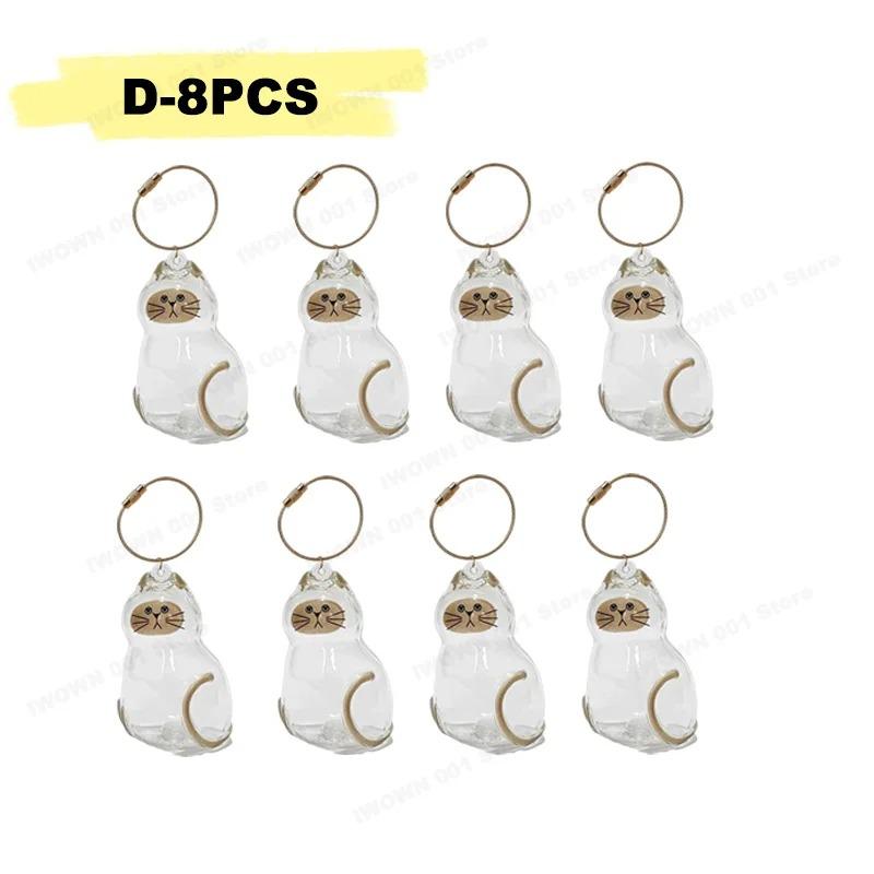 Katzenhaar Aufbewahrungsbox Hängender Katzen Schlüsselanhänger Anhänger Rucksack Katzen Tasche Hängende Deko Haustierhaar Aufbewahrung Niedlicher Schlüsselanhänger Haustier Souvenirs