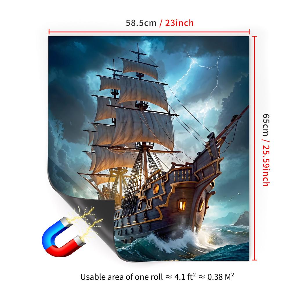 65X58.5Cm Household Dishwasher Magnetic Sticker Kitchen Home Refrigerator Magnetic Sticker