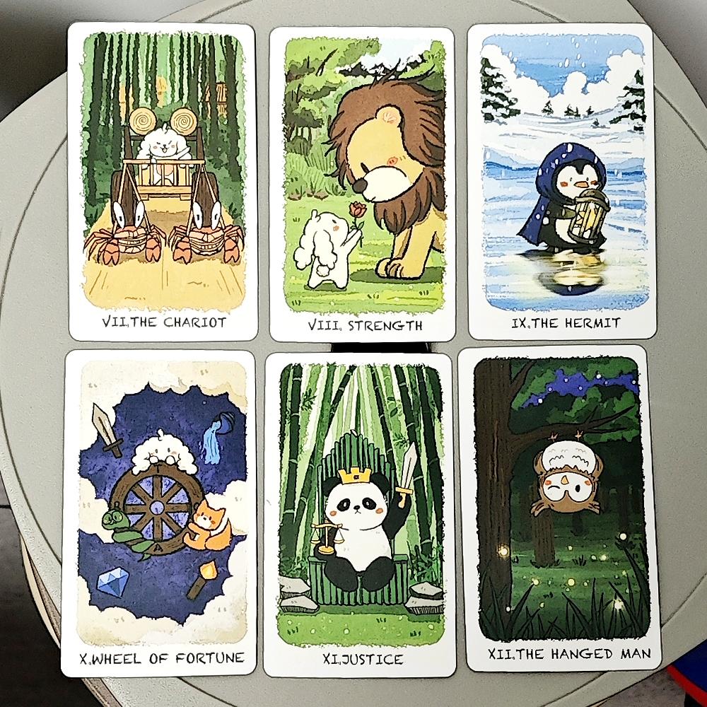 10.3*6cm BOJI Journey Tarot, A 78 Rider-Waite Tarot Deck Capturing The Tarot World Journey of BOJI