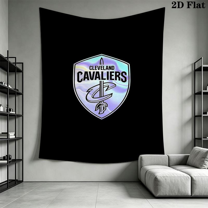 Cleveland Cavaliers Basketball Fabric Threepiece Set 1 Duvet Cover 2 Pillowcase Without Core Christmas Birthday Gift