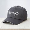 Fußball Herzschlag Baseballkappe Verstellbar Unisex Damen Sportkappen Mode Hip Hop Unisex Atmungsaktive Snapback-Kappen