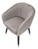 Parmchair Paris Grey Gold Cm 62X58X78