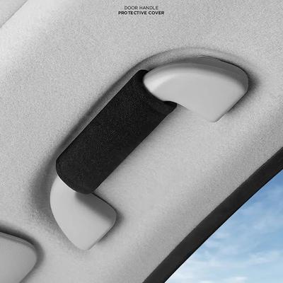 Soft Plush Car Roof Armrest Non-slip Auto Interior Pull Handle Cover Car Handle Protector Universal