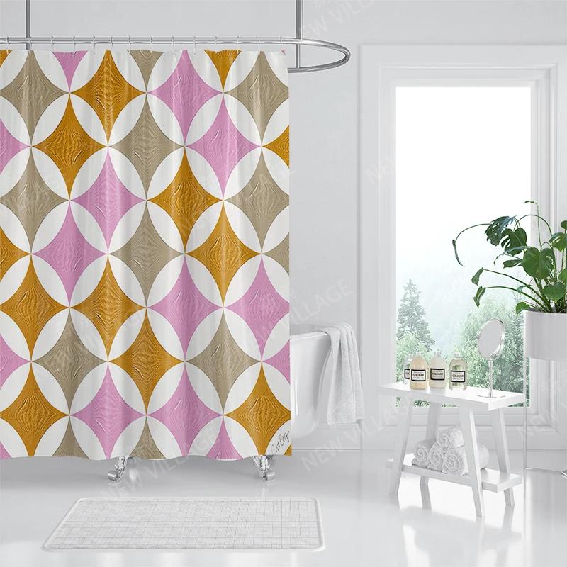 Waterproof Fabric Shower Curtains Bathroom Curtain Accessories Bath Curtain for Shower 180x200cm 240*200 Anime Boho Decoration