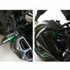 Universal Black Aluminum Motorcycle Panel Engine Protector Guard Crash Slider 1X