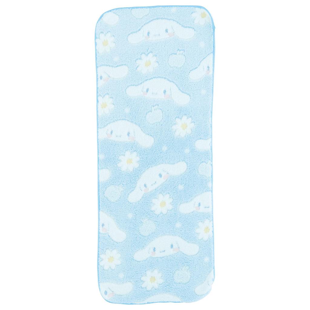 Marushin Sanrio Cinnamoroll Fluffy Apple Face Antibacterial and 3725009700 Towel, Odor-Resistant, 100% Cotton,