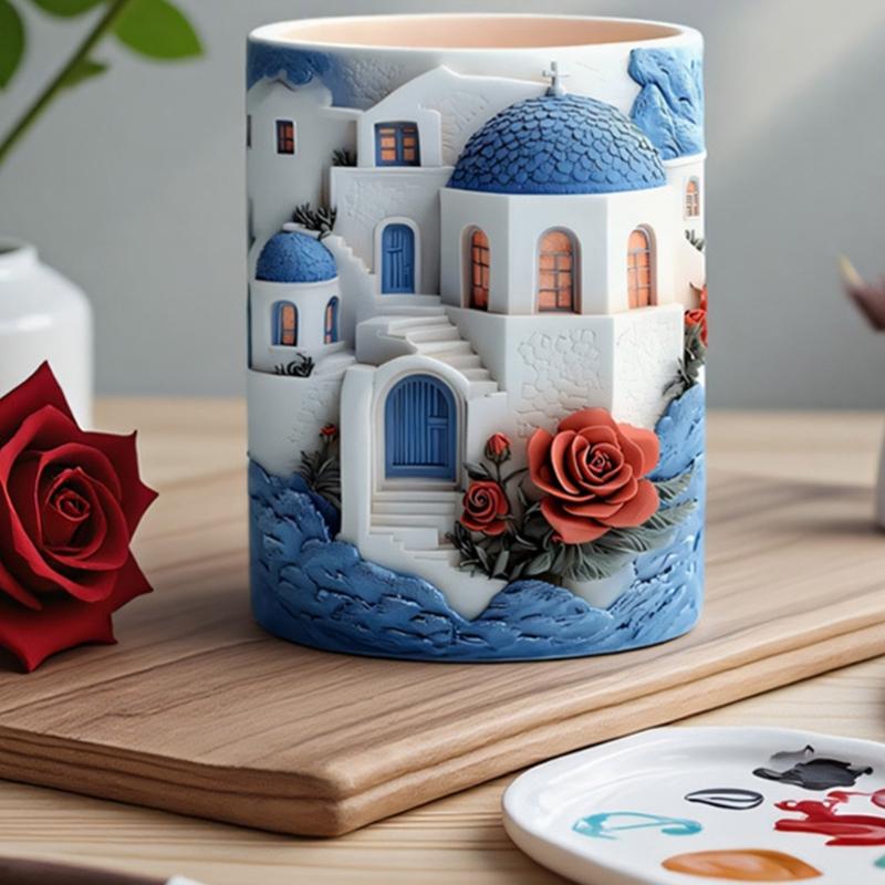 Reusable Silicone Cup Shape Mold For DIY Resin Casting Decorative Planter Candle Holder And Creative Crafts Project
