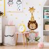 Stacking Fun Animals Wall Sticker Kids Room Bedroom Self-Adhesive Decor Warm Wall Decoration