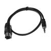 50cm 5-Pin Din Stecker auf 3,5mm Klinkenstecker Kabelverlängerung Soundkabel zum Anschluss europäischer Stereoanlagen