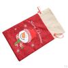 Big /Small Red Cloth Santa /Snowman Christmas Drawstring
