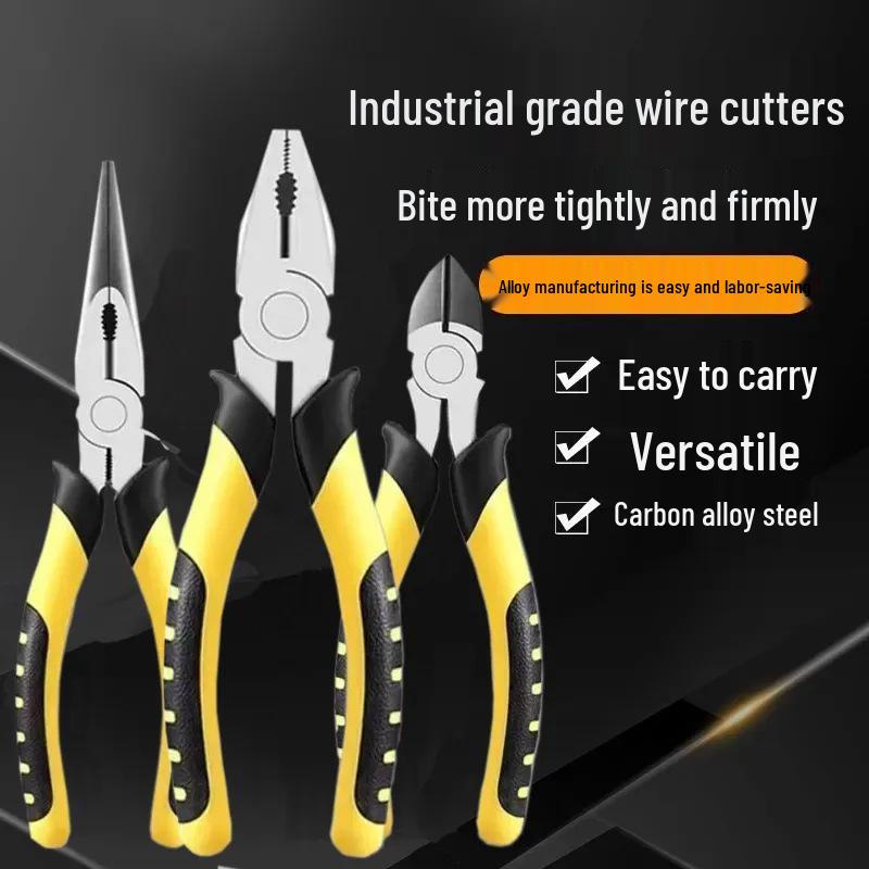 6-tums Industriell Kvalitet Avbitartång & 8-tums Spetstång Set