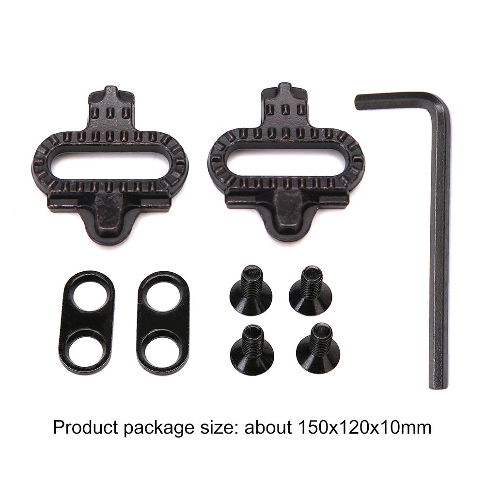 Mountain Bike Parts Bicycle Pedal Self Locking Anti-Slip Shoes Cleats Cycling Riding Shoes Cleats Bike Accessories
