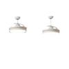 Smart LED Ceiling Fan Light for Home and Study - Modern Design for Bedroom or Restaurant
