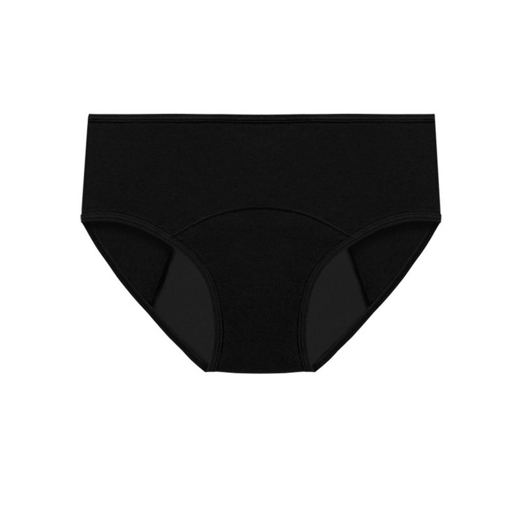 Women'S Menstrual  Panties Mid-Waist Cotton Postpartum Women'S Panties Fully Covered Panties