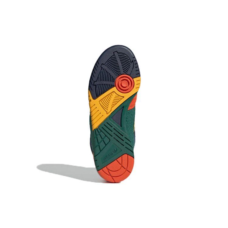 adidas Originální dámské vysoké skate tenisky Carrera Zelená Modrá Oranžová FV5024