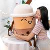 Gifts Pearl MilkTea Plush Toys Boba Cup Pillow Bubble Milk Tea Stuffed Doll Bubble Milk Tea Plushie