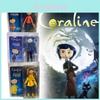 Coraline Regenjas Versie Actiefiguur Zeer Gearticuleerd 7 Inch Model