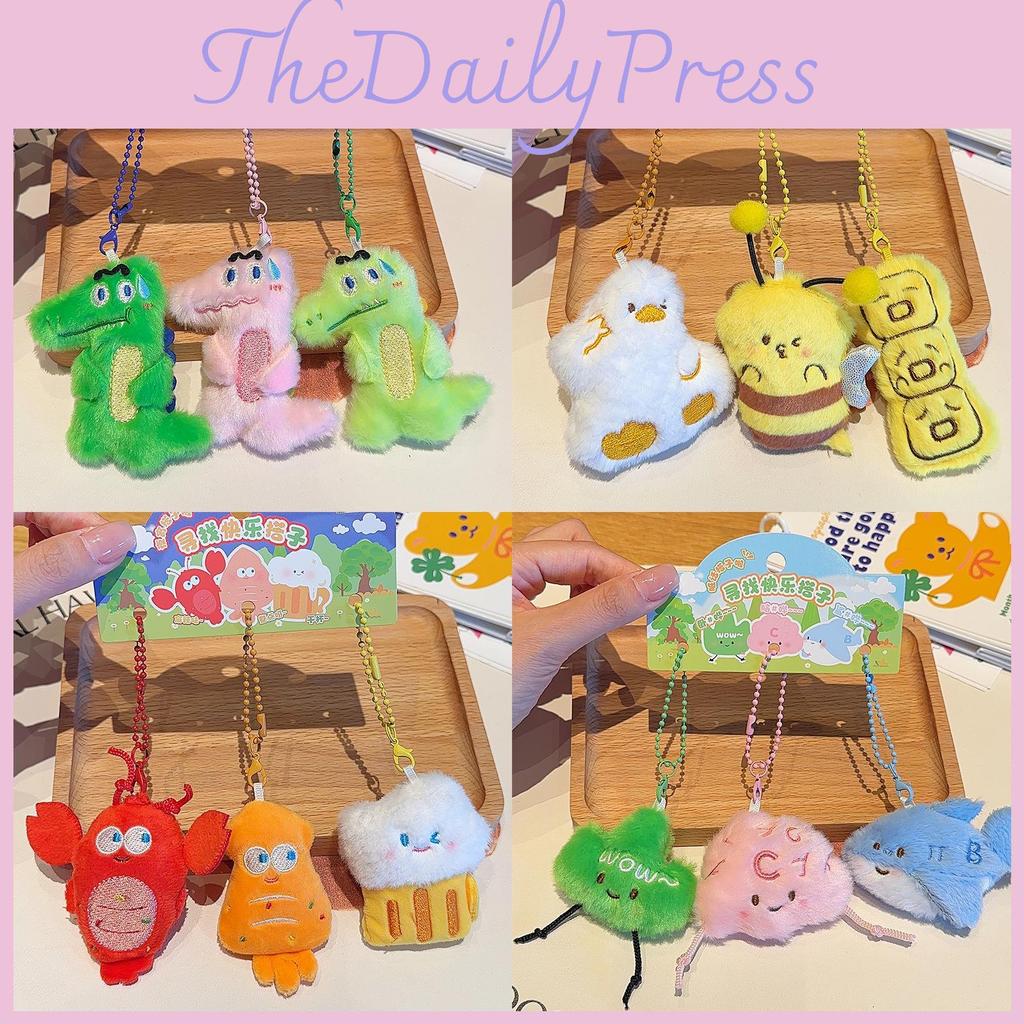 Crocodile Adorable Embarrassing Plush Keyring With Cartoon Theme For Girlfriend