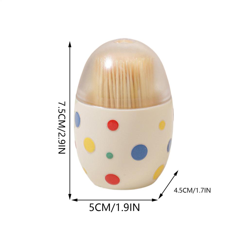 Tooth Pick Holder Magnetic Toothpick Holder For Fridge Novelty Large Capacity Tooth Pick Container For Food Teeth Cocktail