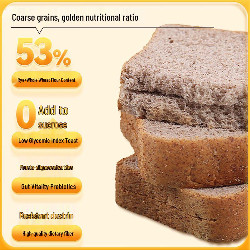 Detective Wu Wu Low GI Black Whole Wheat Rye Bread