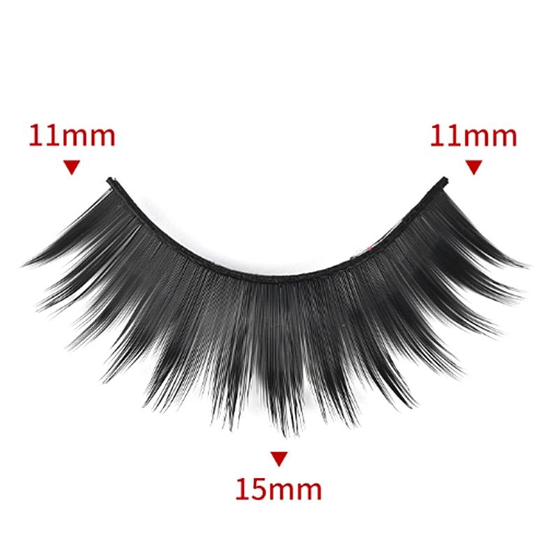 5 Pairs Of Stage Performance Eyelashes Natural Thick Artificial Cross Fairy Hair Eyelashes