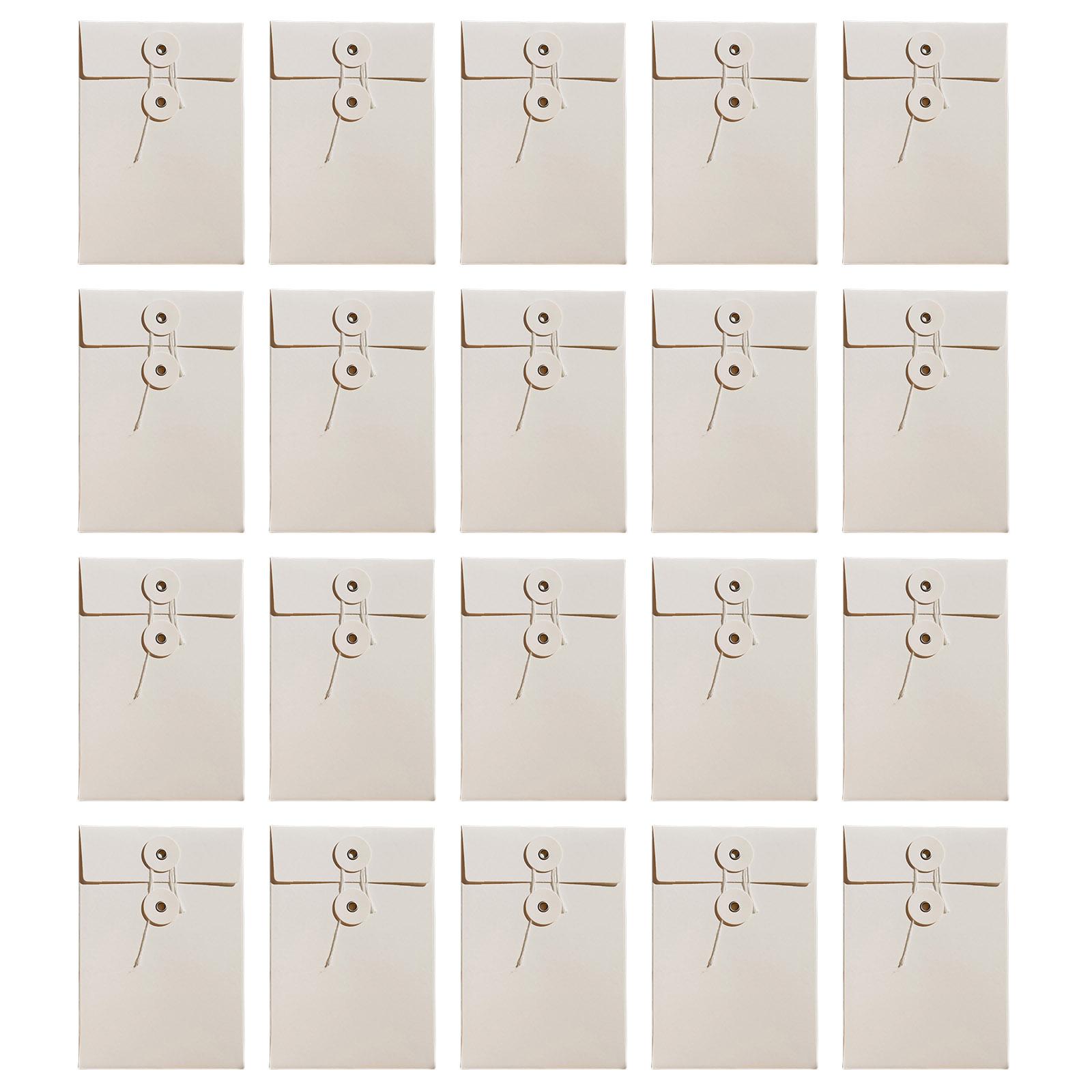 20 шт./набор конвертов из крафт-бумаги, конверты для приглашений, конверты для открыток, конверты из крафт-бумаги, коричневые конверты, конверты для карточек белый