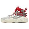 Coca Cola X Shock Absorbers Slip Resistant High Top Sports Casual Shoes White Gray Red Sneakers 11948099S-2