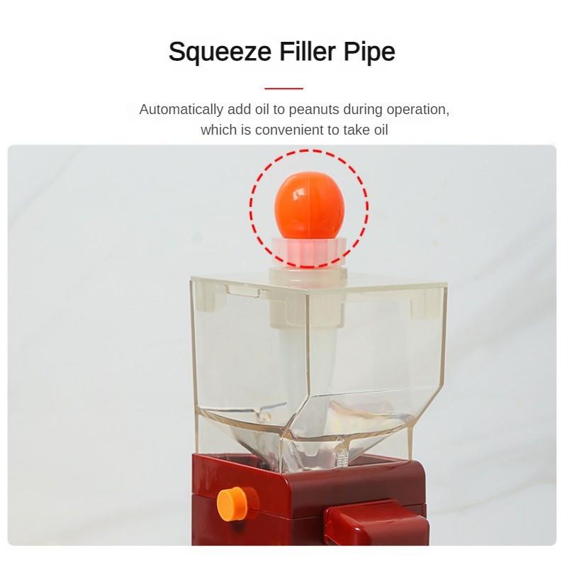 500ML Large Capacity Peanut Butter Grinder Household Small Automatic Food Processor Nut Grinding Equipment