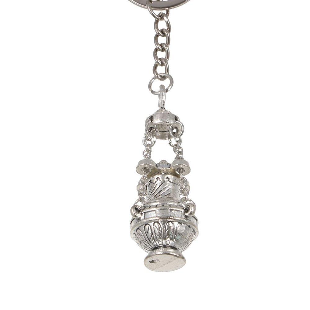 DIY Religious Keychain Pendant Unique Design Christian Incense Car Key Ring Pendant  Office Decor