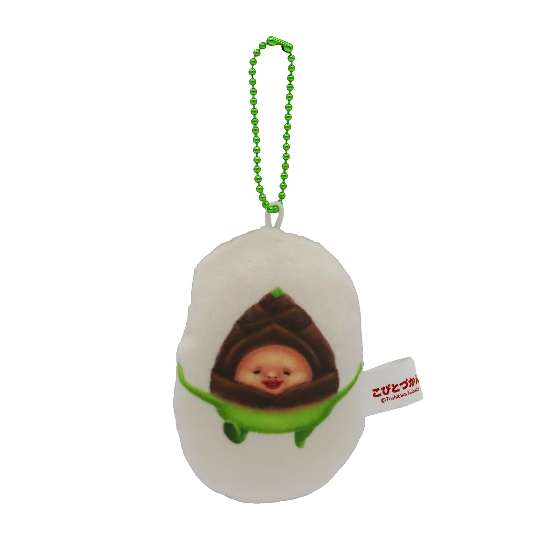 

Shinada [Kobito Zukan] Fluffy Ball Chain Mascot Bamboo Kobito