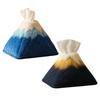 Tissue Box, Mountain Design, Soft Plush Storage Organizer, Multi-Purpose Foldable Tissue Holder for Home Office Car