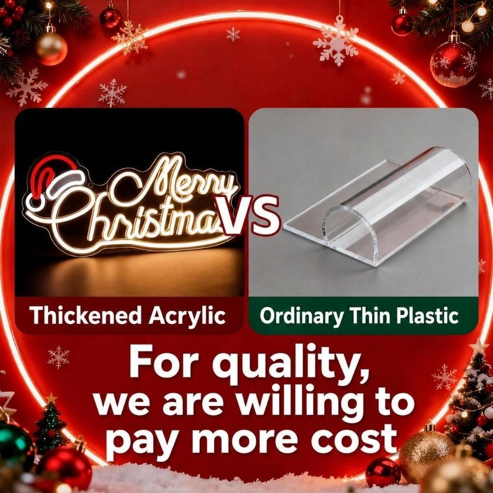 Colorful LED LED Wall Decorative Light Panel Holiday Neon Light  Indoor Outdoor Decoration