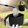 Portable Golf Accessory Cleaning Bag with Detachable Clip Golf Scrub Bag Waterproof Liner Golf Club Cleaner & Ball Cleaning Bag