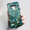 Printing Pattern Case For LG Q61 / LG K61 / LG Q70 Cover Fundas Soft Silicone Black Shell Cute Flower Cartoon Casing Coque Capa