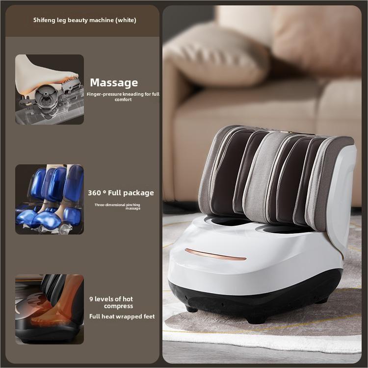 JAIYORL Foot Leg Massager, Kneading with Massage Programs, Intensity Modes, for Relieves Muscle In Feet, Ankle Calf Legs