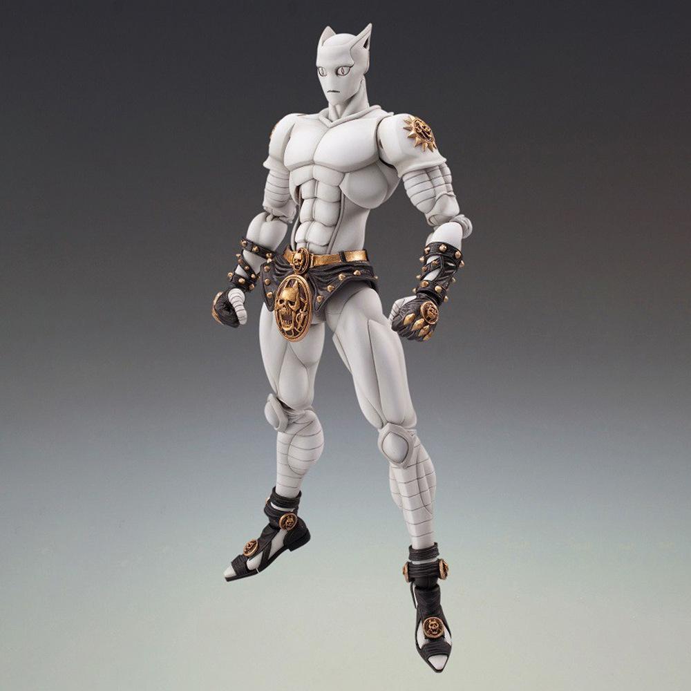 

Anime JoJo s Bizarre Adventure Figure Killer Queen Diamond wa Kudakenai Second Standing Model Toy Present Aciton Figure