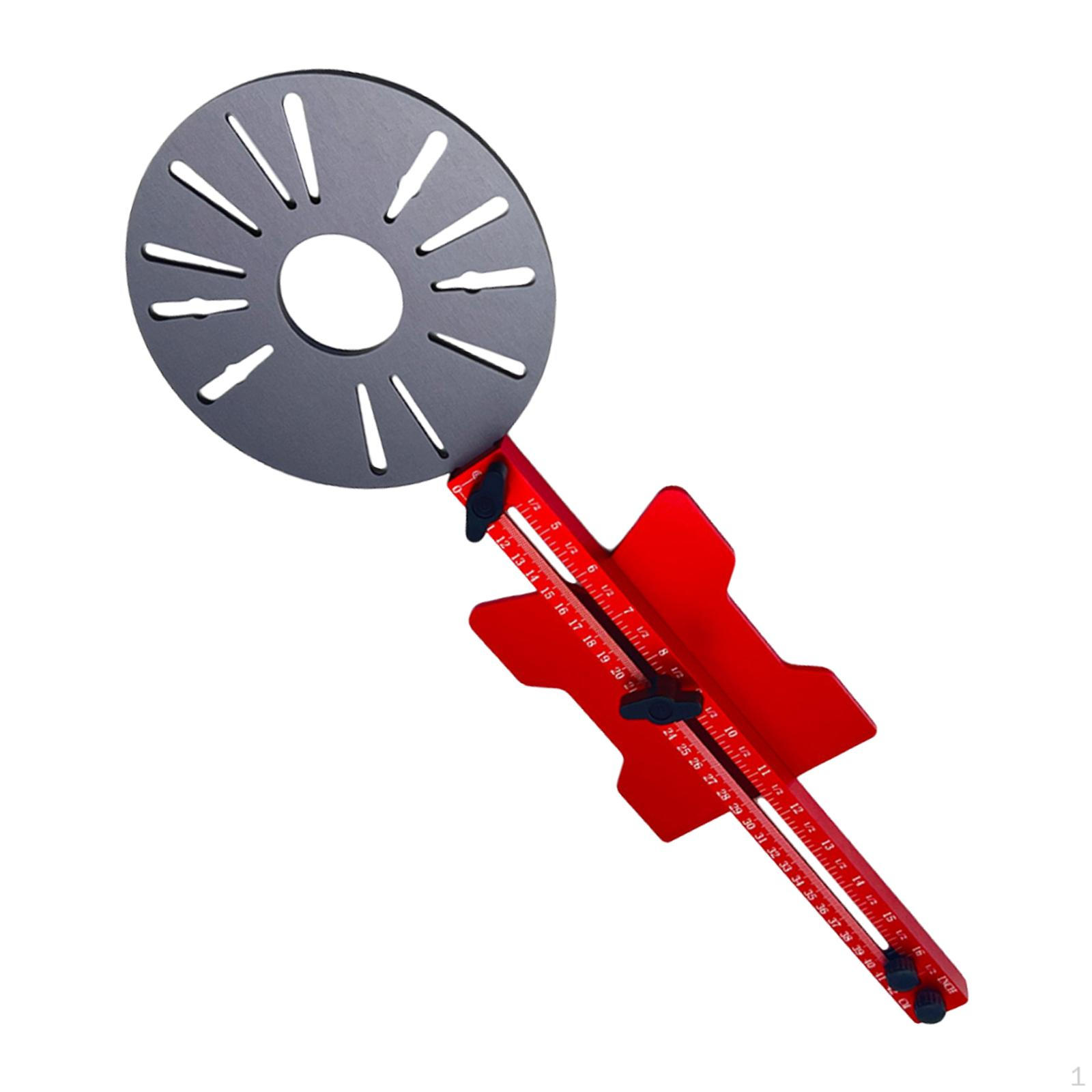 

Фрезерный шаблон для пазов, Кронштейн, Мебельная фурнитура, Кондуктор, Столярный инструмент для деревообработки Red Gray