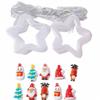 USB Powered LED Christmas String Lights with 8 Lighting Modes Santa Star Fairy Lights for Xmas Tree Window Party & Indoor Decor