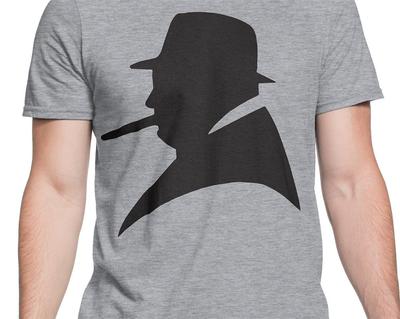 T-shirt Winston Churchill S-XXL Inglese, Primo Ministro, Vittoria, WW2, WWII, Retrò, Regalo Figo