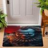 Halloween Carpet Mat Rug Horror Clown Circus Chains Sewer Print Home Decoration Indoor Door Mat Festive Party Supplies