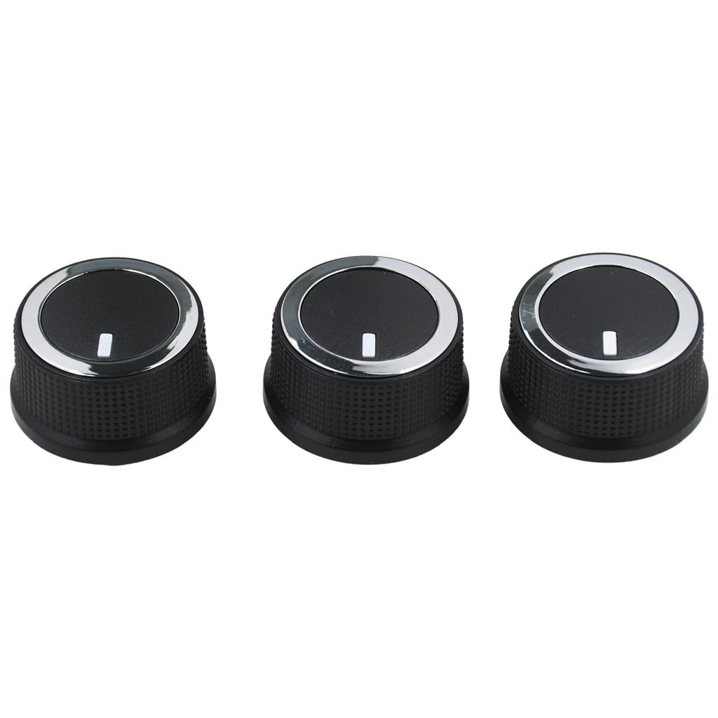 3PCS 84141127 AC Temperature Knob for Chevy Express & for GMC Savana | Compatible with Chevy Express 1500 2500 3500 (2008-2021), Compatible with GMC