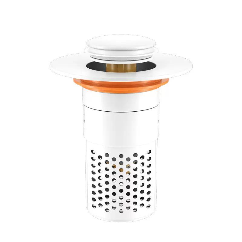 Universal Anti-Clog Bounce Filter Drain Stopper for Wash Basins