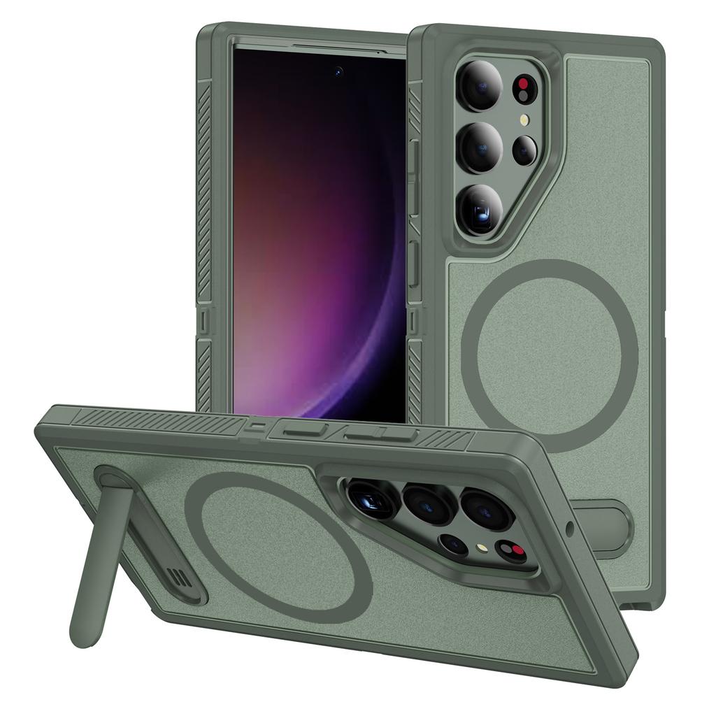 Suitable for Samsung S25 Ultra Guardian Stand Mobile Case S24 Ultra Magnetic S23 Ultra Protection Case