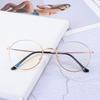 Fashion Anti Blue Light Glasses Retro Metal Round Frame Glasses Men Women Radiation Protection Anti-Reflective Computer Goggles